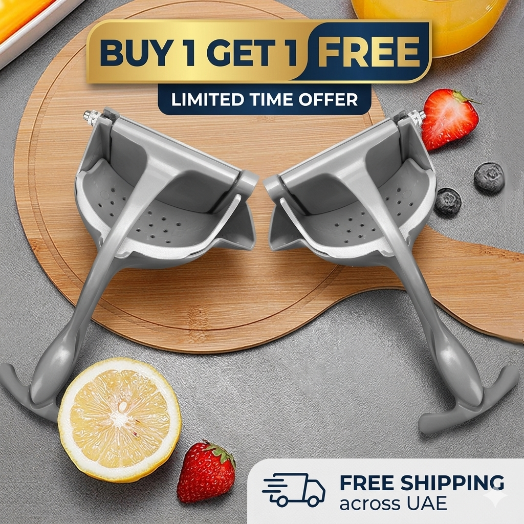 2 piece offer Premium Stainless Steel Manual Lemon and Lime Squeezer