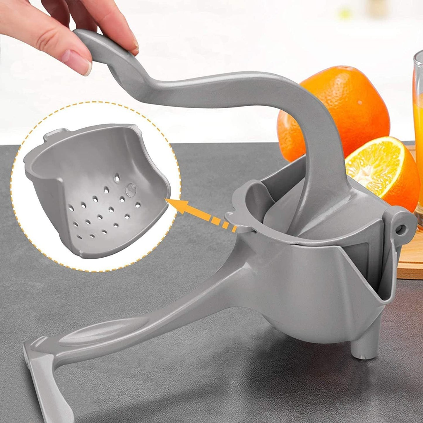 2 piece offer Premium Stainless Steel Manual Lemon and Lime Squeezer